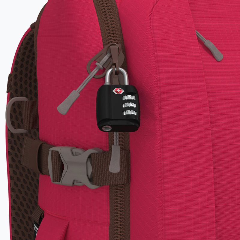 CabinZero Adventure 42 l miami magenta túra hátizsák 9