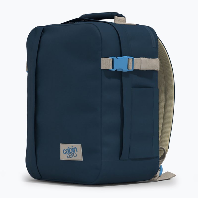 CabinZero Classic Tech 28 l kék grotto túra hátizsák 3