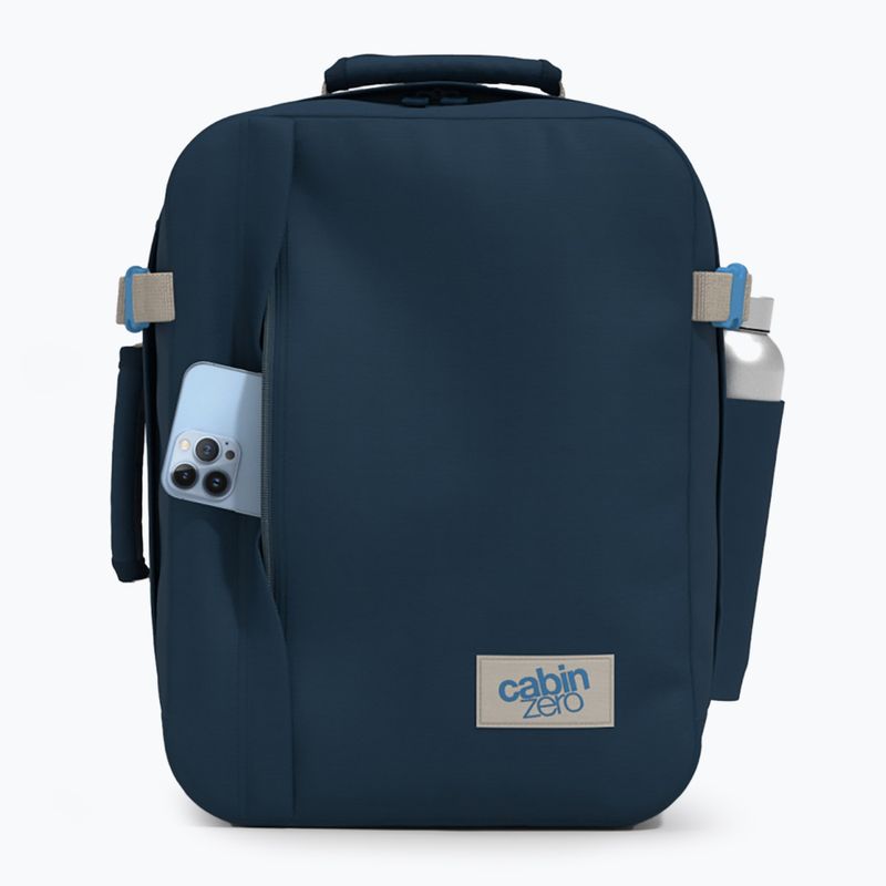 CabinZero Classic Tech 28 l kék grotto túra hátizsák 8