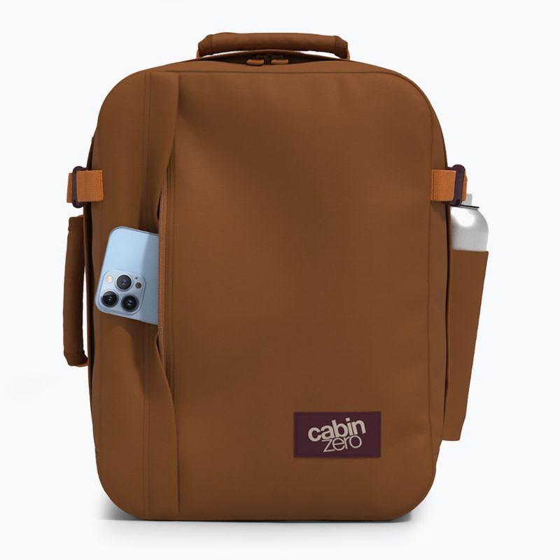 CabinZero Classic Tech 28 l fahéj túra hátizsák 9