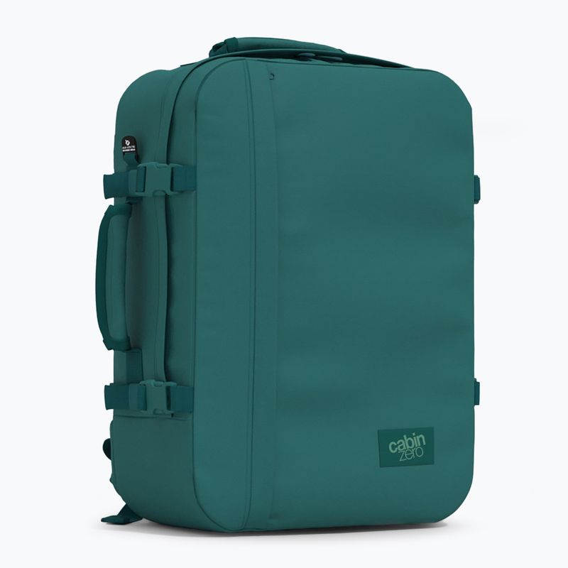 CabinZero Classic 44 l túrahátizsák, rét zöld túra hátizsák 2