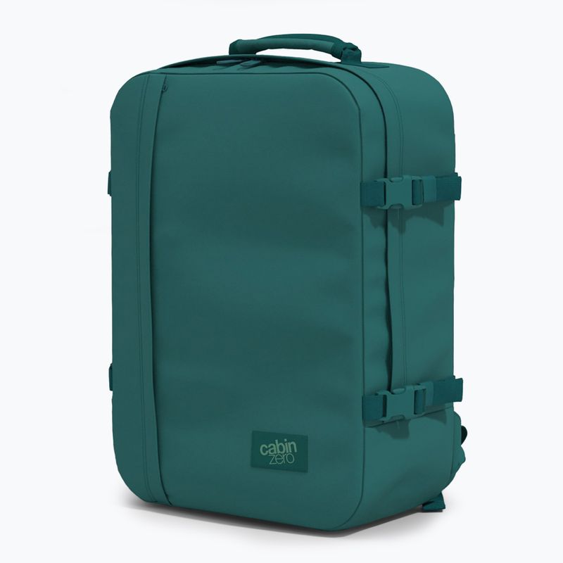CabinZero Classic 44 l túrahátizsák, rét zöld túra hátizsák 4