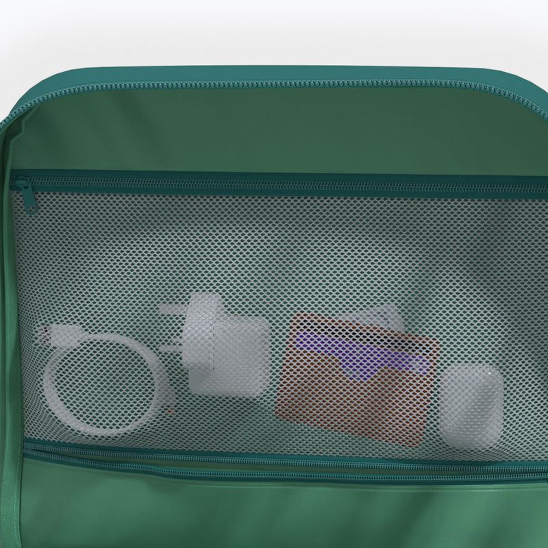CabinZero Classic 44 l túrahátizsák, rét zöld túra hátizsák 12