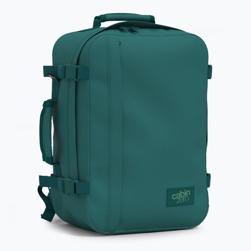 CabinZero Classic 36 l túrahátizsák rét zöld túra hátizsák 2