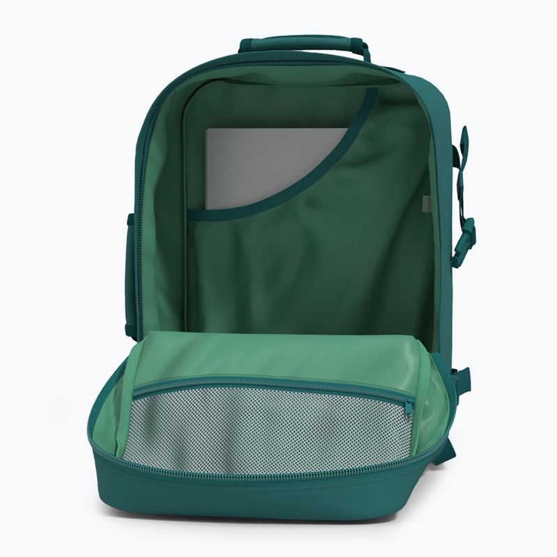 CabinZero Classic 36 l túrahátizsák rét zöld túra hátizsák 7