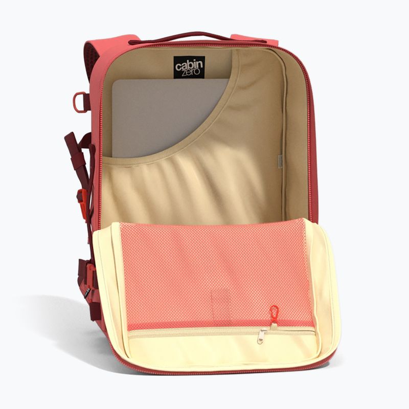 Utazó hátizsák CabinZero Classic Plus 32 l peach valley 9