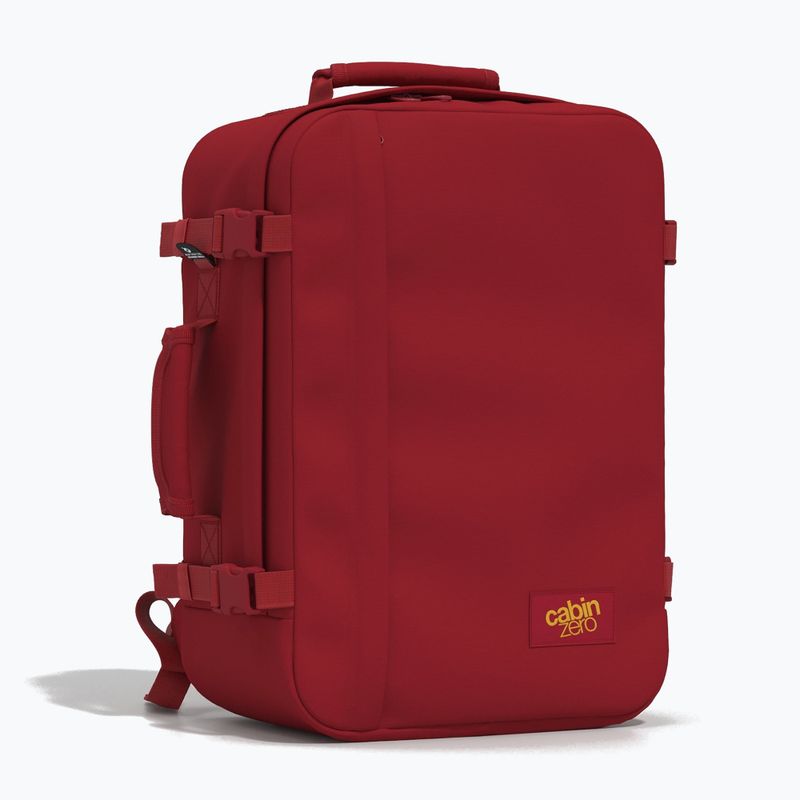 Utazó hátizsák CabinZero Classic 36 l ketchup 2