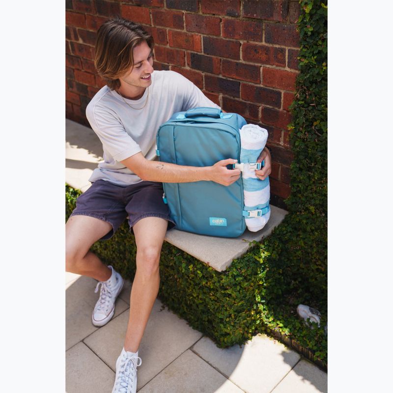 Utazó hátizsák CabinZero Classic 44 l bali blue 14