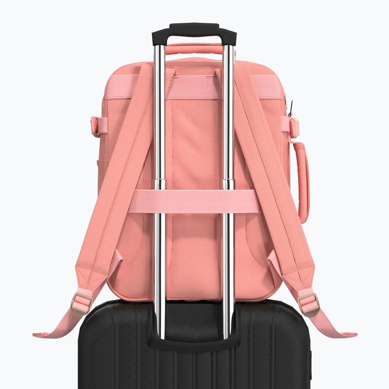 Utazó hátizsák CabinZero Classic Tech 28 l rózsaszínben 7