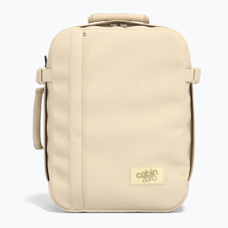 Utazó hátizsák CabinZero Classic Tech 28 l shell white