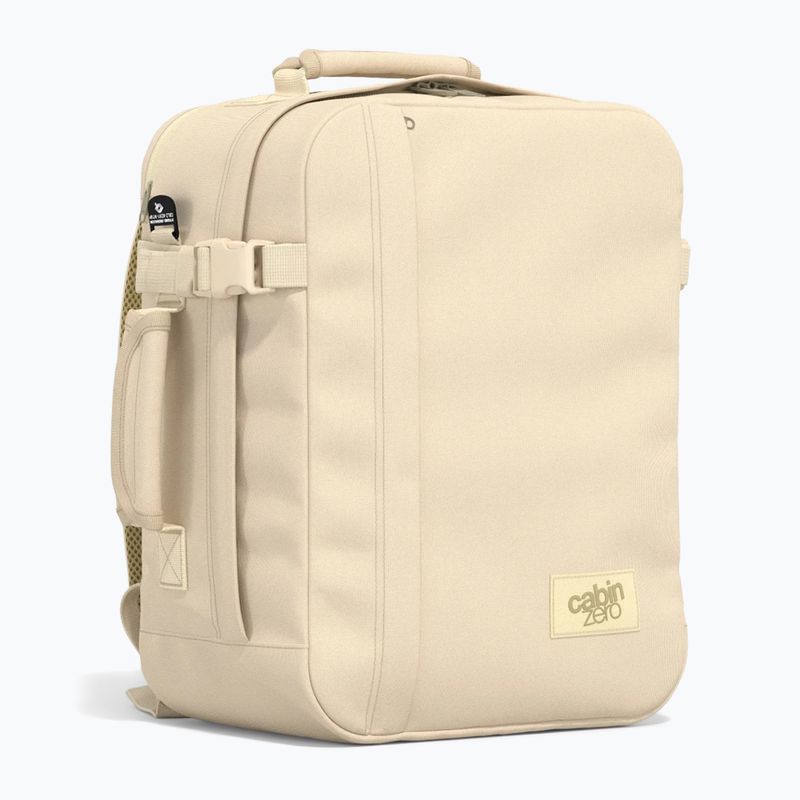 Utazó hátizsák CabinZero Classic Tech 28 l shell white 2