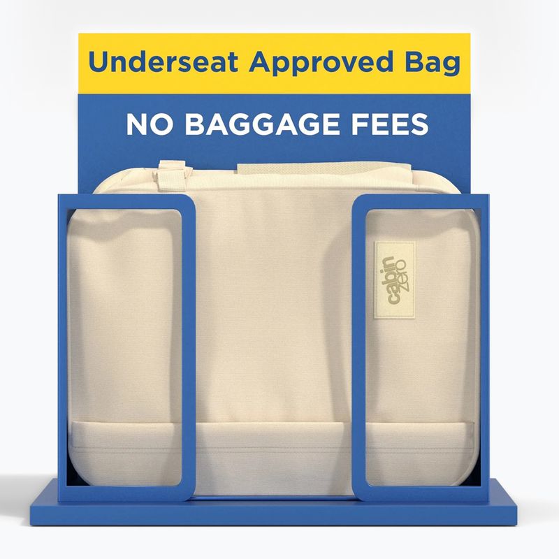 Utazó hátizsák CabinZero Classic Tech 28 l shell white 13