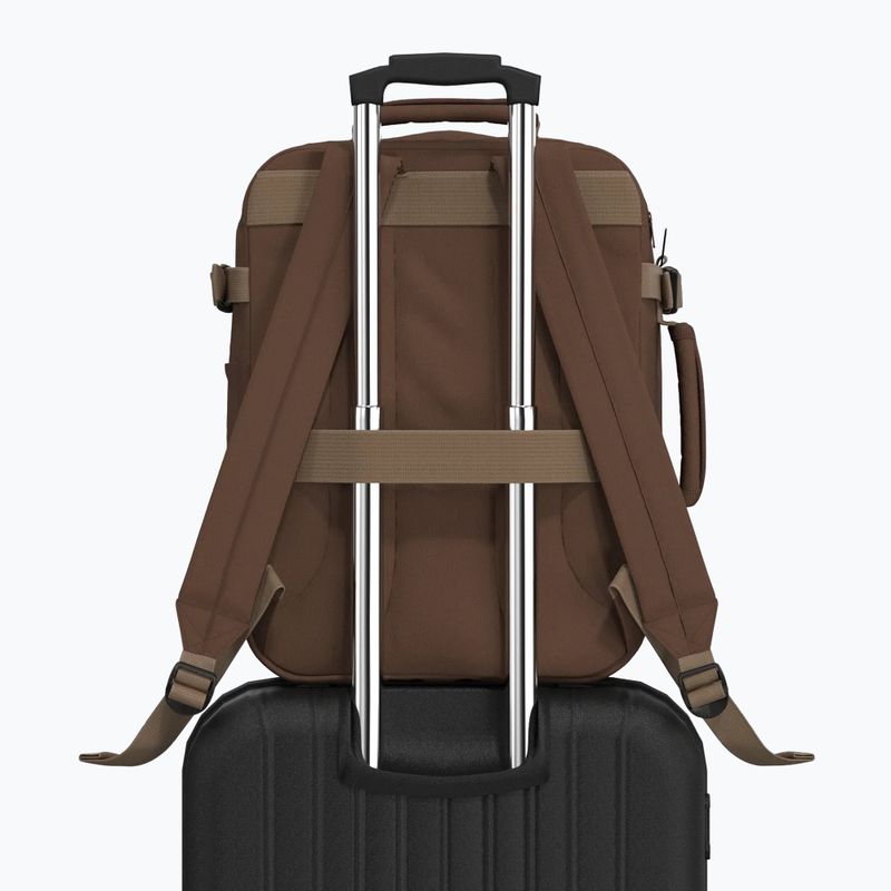 Utazó hátizsák CabinZero Classic Tech 28 l redwood 7