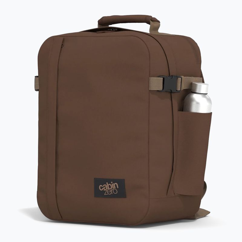Utazó hátizsák CabinZero Classic Tech 28 l redwood 9