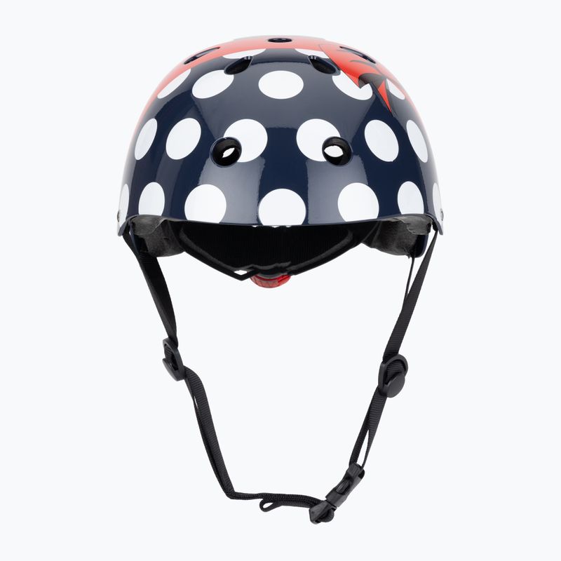 gyermek kerékpáros sisak Hornit PolkaDot navy/white/red 2