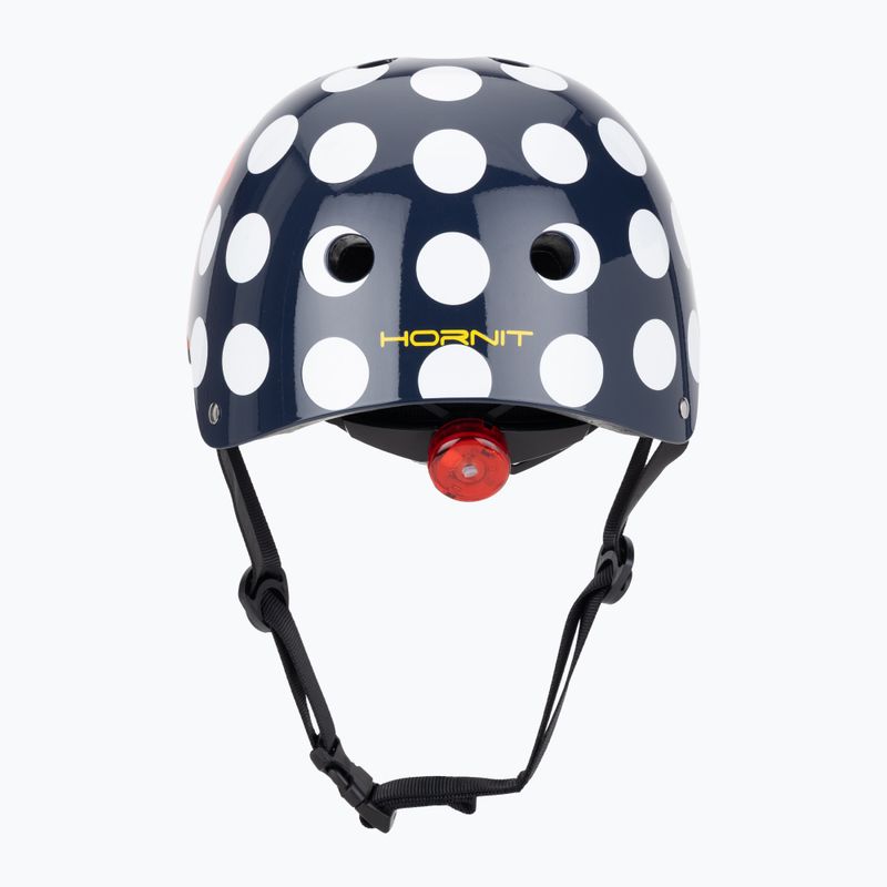 gyermek kerékpáros sisak Hornit PolkaDot navy/white/red 4