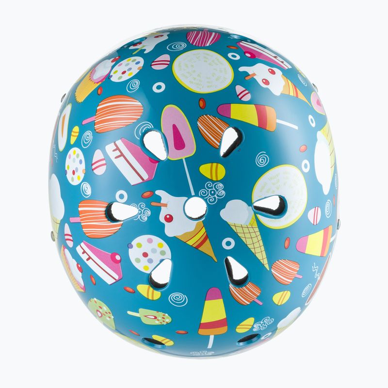 gyermek kerékpáros sisak Hornit IceCream blue/multicolor 6