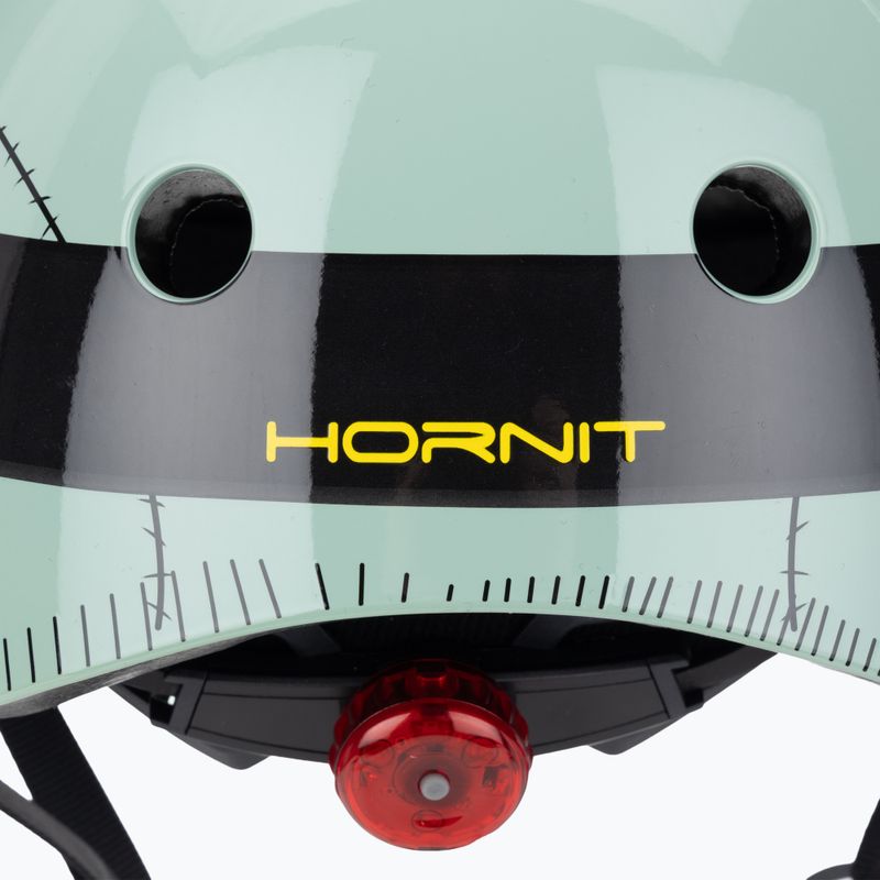 gyermek kerékpáros sisak Hornit Military mint 7