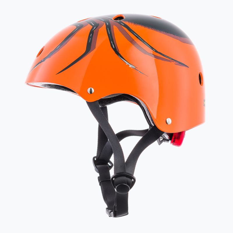 gyermek kerékpáros sisak Hornit Spider orange/black 2