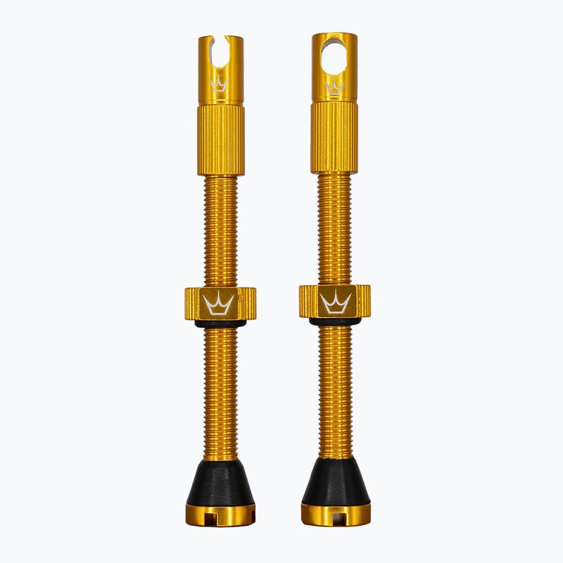 Peaty's X Chris King MK2 Presta Tubeless szelepek készlet 60 mm arany