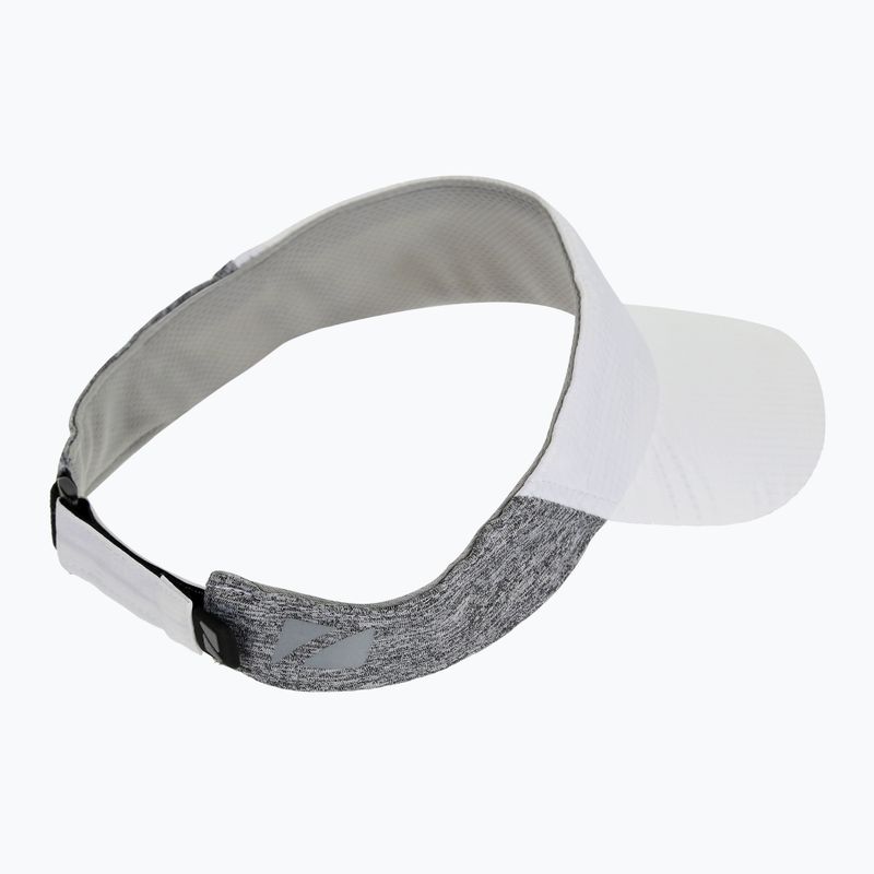 ZONE3 Lightweight Race Visor fehér/szénszürke/relective silver futószemüveg 2