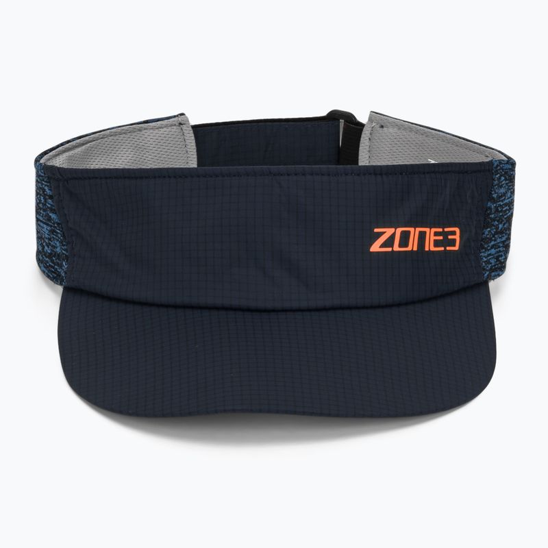ZONE3 Lightweight Race Visor tengerészkék/kék márga/reflektív ezüst futószemüveg 2