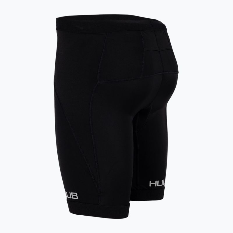 Férfi triatlon rövidnadrág HUUB Commit Short fekete COMMITSHORT 4