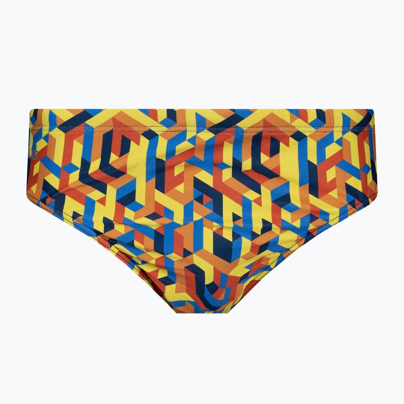 Férfi HUUB Vivid Brief színes úszónadrág BRIEFQP
