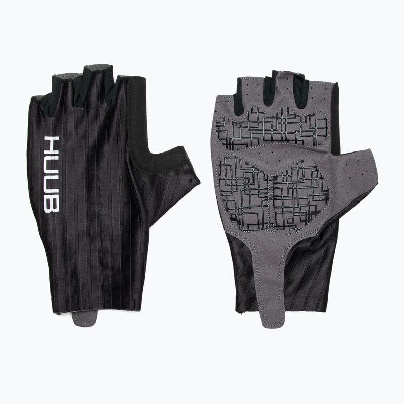 Kerékpáros kesztyű HUUB Aero black