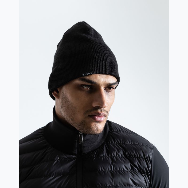 Férfi téli sapka BOXRAW Beanie black 4