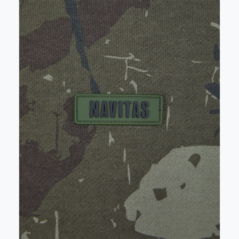 férfi melegítőfelső Navitas Identity Sherpa Hoody camo 3
