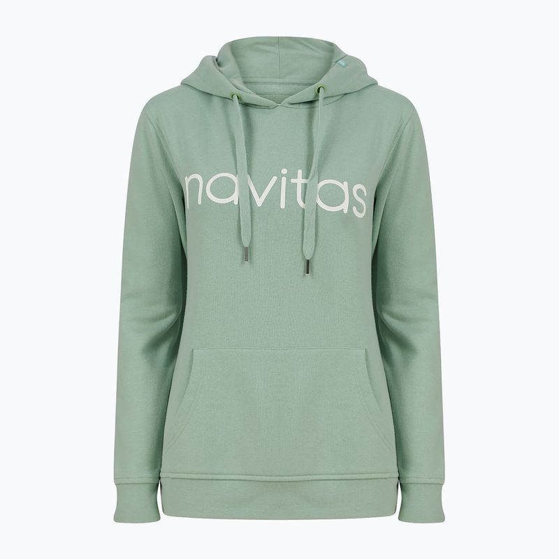 női melegítőfelső Navitas Hoody light green