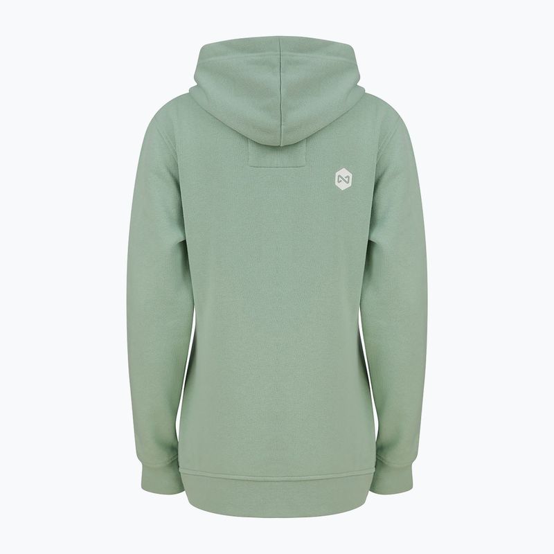 női melegítőfelső Navitas Hoody light green 2