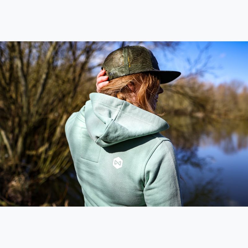 női melegítőfelső Navitas Hoody light green 5