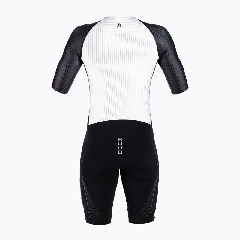 Férfi triatlon ruha HUUB Anemoi Aero + Bonded fekete ANEPB 2
