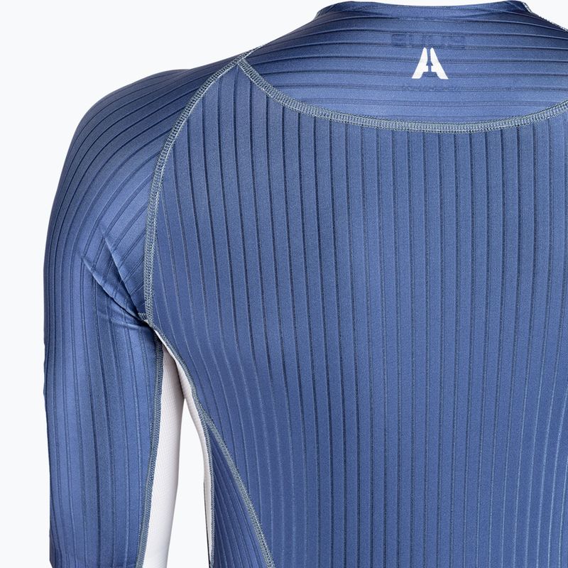 HUUB férfi triatlonruha Anemoi Aero + Flatlock fekete-kék ANEPF 5