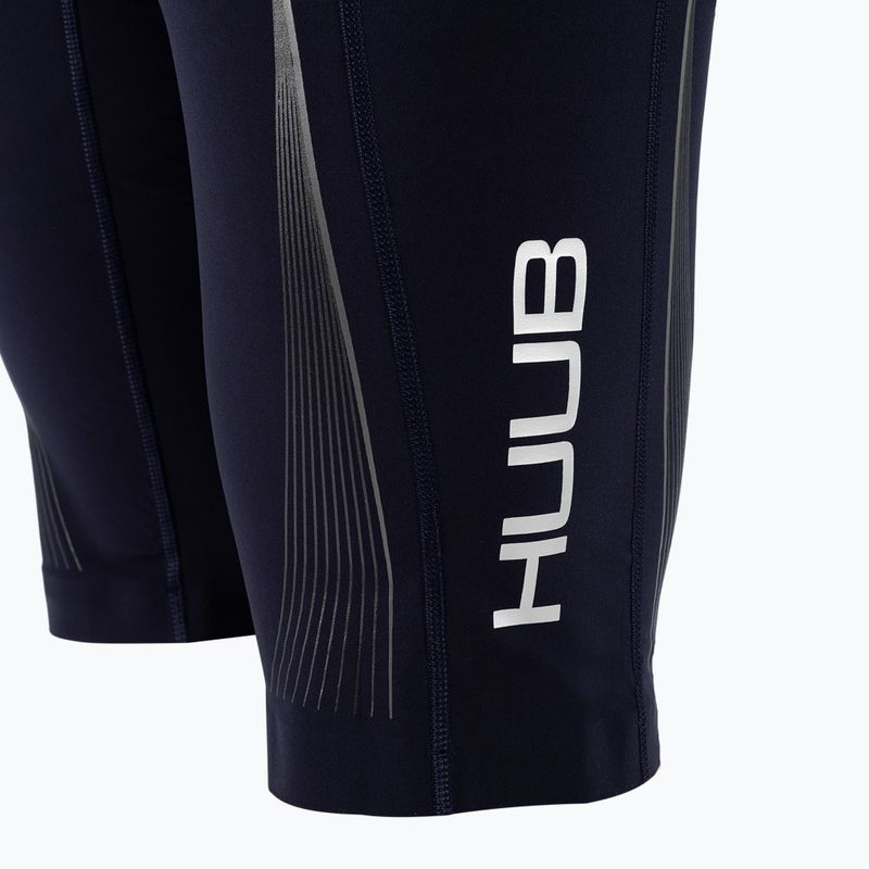 HUUB férfi triatlonruha Anemoi Aero + Flatlock fekete-kék ANEPF 7