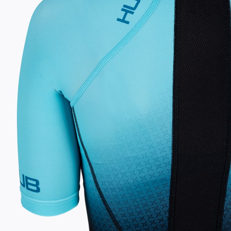 Női triatlon öltöny HUUB Commit hosszú távú öltöny fekete-kék COMWLCS 4