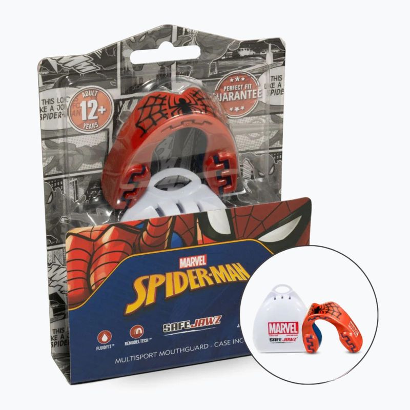 Állkapocsvédő SAFEJAWZ Marvel Spider Man fehér 2