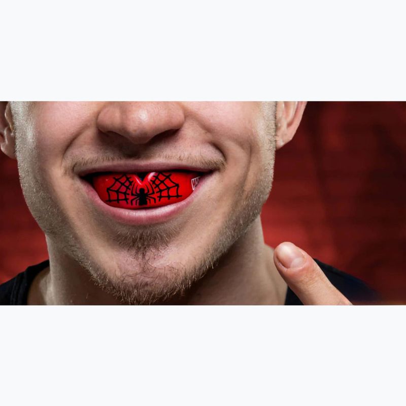 Gyerek állkapocsvédő SAFEJAWZ Marvel Spider Man fehér 4