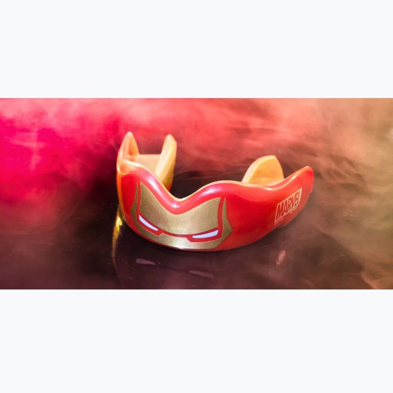 Állkapocsvédő SAFEJAWZ Marvel Iron Man fehér 4