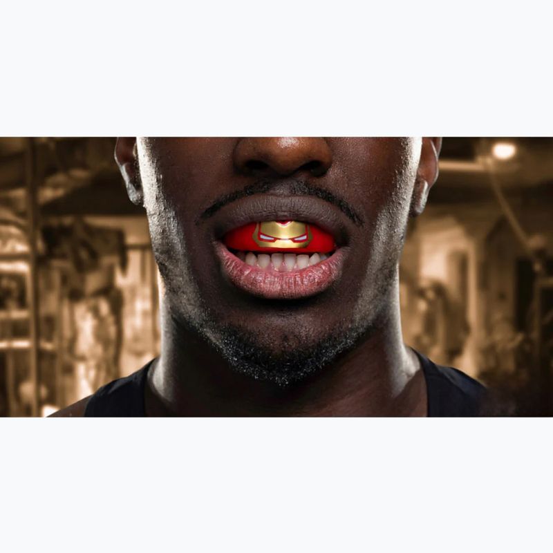 Állkapocsvédő SAFEJAWZ Marvel Iron Man fehér 5