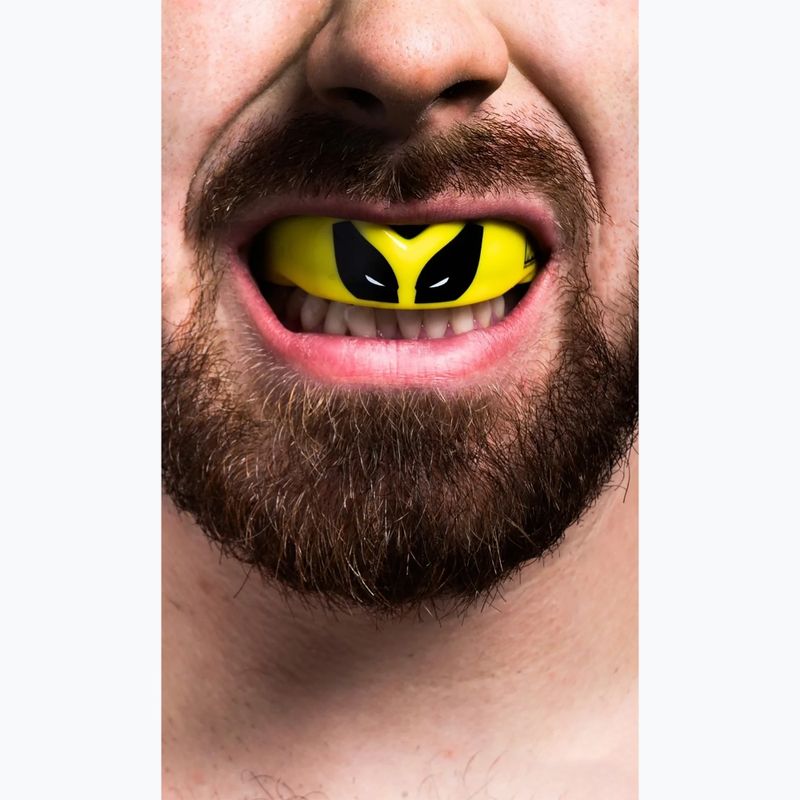 Állkapocsvédő SAFEJAWZ Wolverine yellow/black 2