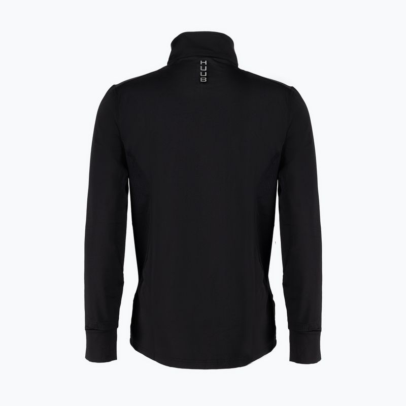 Férfi HUUB Thermal LS Half Zip Top TRAINTHERMLS edzőfelső melegítőfelső 2