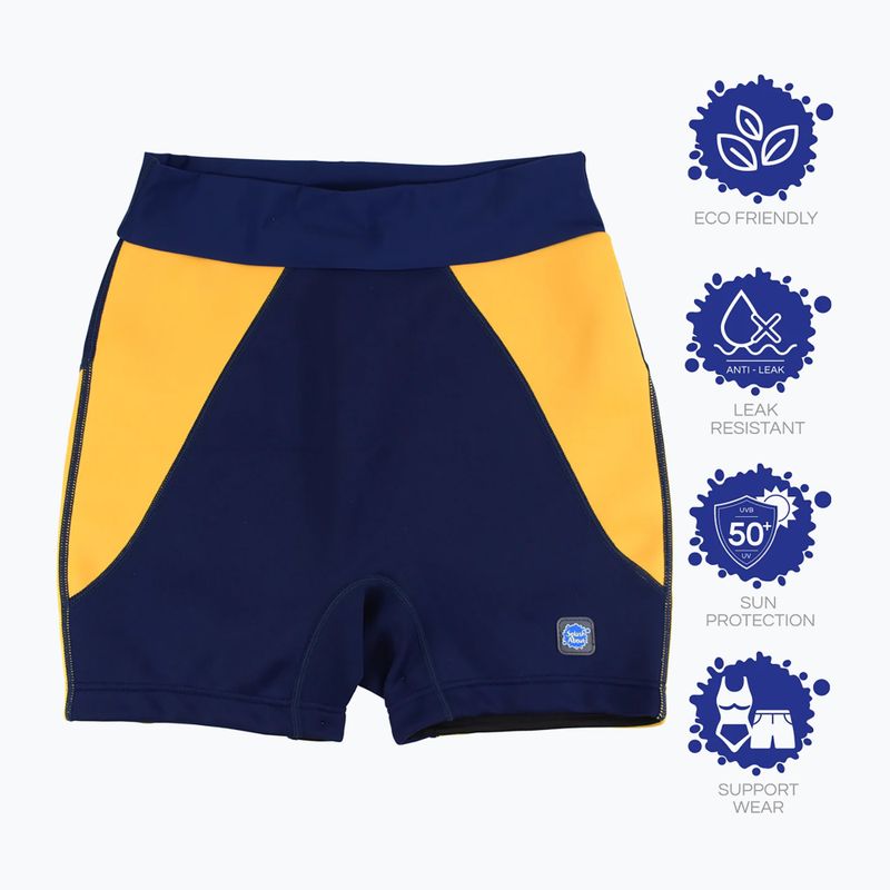 Úszópelenka Splash About Splash Jammers navy/yellow 4