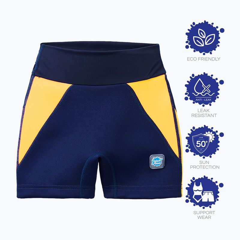 Úszópelenka Splash About Splash Jammers SJACNYL navy/yellow 4