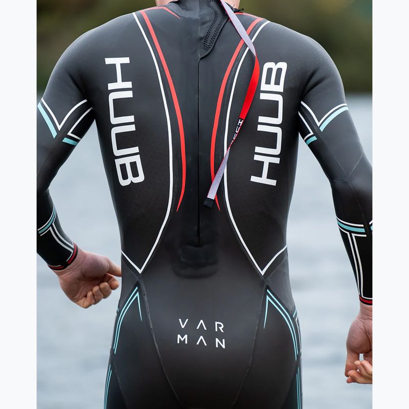 Férfi triatlon hab HUUB Varman Glacier fekete VAR35GB 12