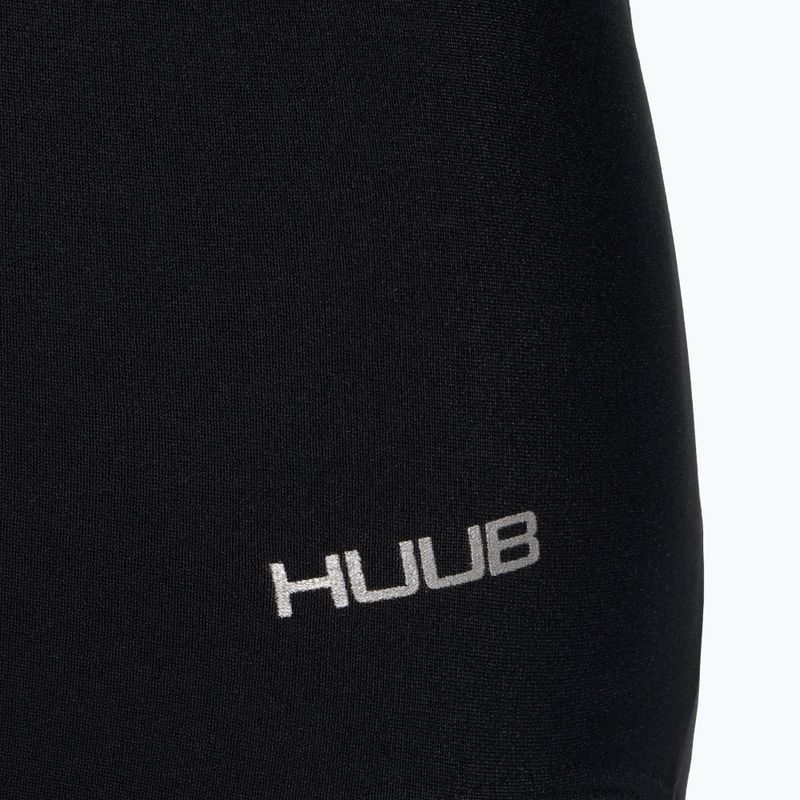 HUUB Női egyrészes fürdőruha edzőruha edzőruha fekete 3