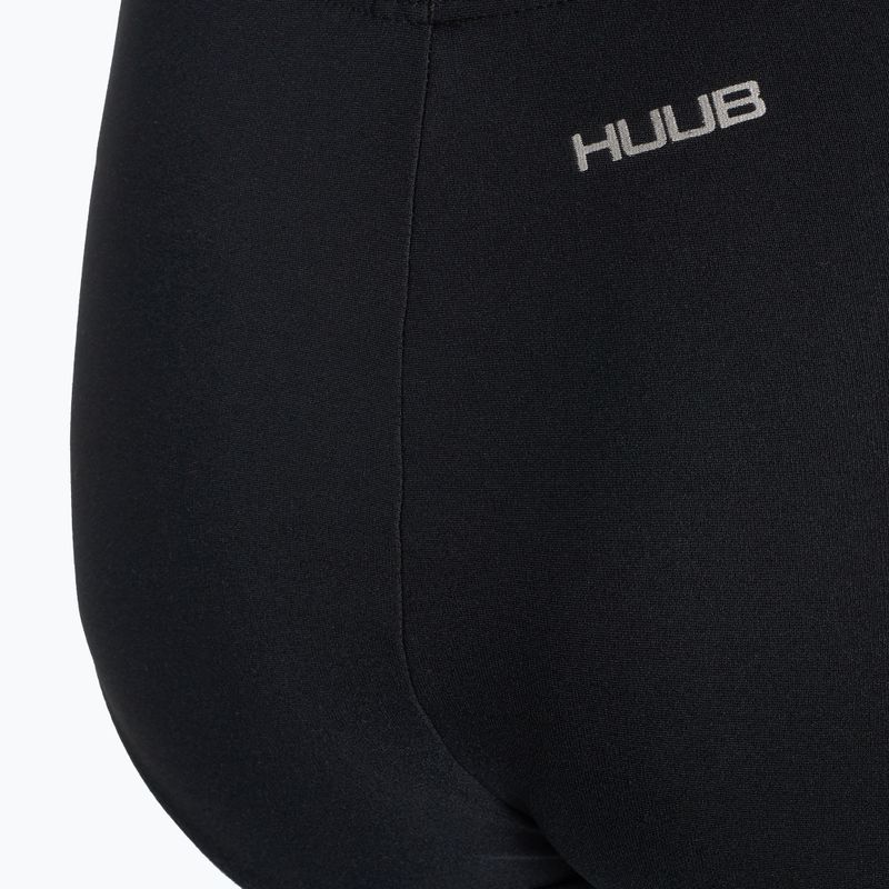 HUUB Női egyrészes fürdőruha edzőruha edzőruha fekete 4
