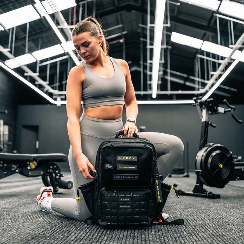 Edzőtáska Built For Athletes Hyrox X BFA Pro 35 l black/yellow 14